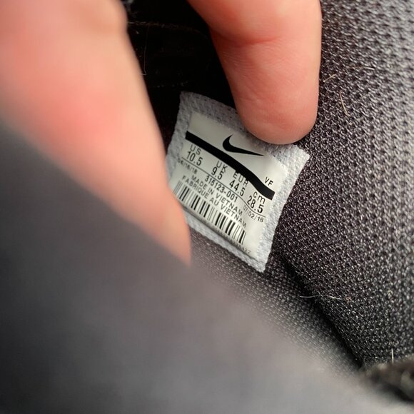 Nike Air Force 1 Mid Black Size 10.5 - Picture 4 of 9